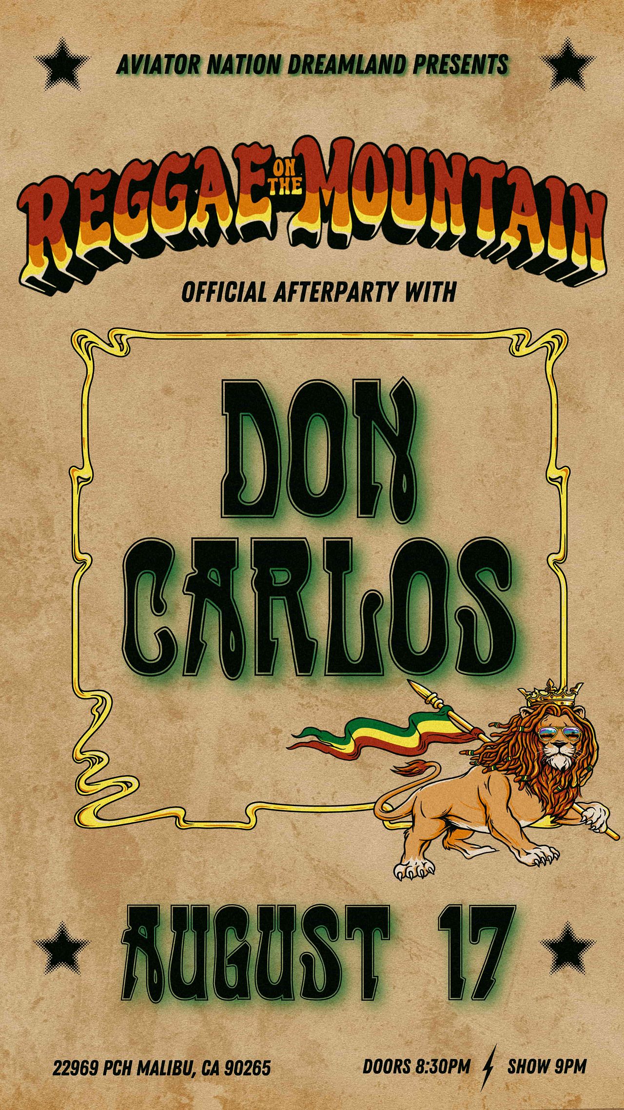 Reggae on the Mountain Official After Party Tickets at Aviator Nation ...