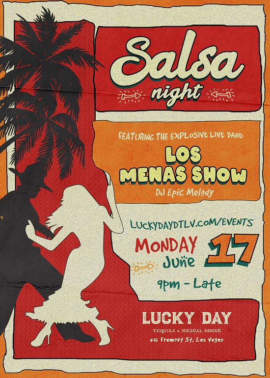 LD Salsa Night Tickets at Lucky Day Tequila & Mezcal House in Las