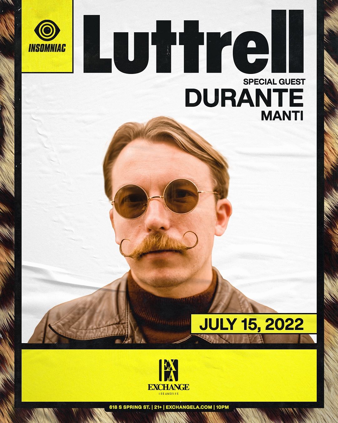 Luttrell Tickets at Exchange LA in Los Angeles by Exchange LA Tixr