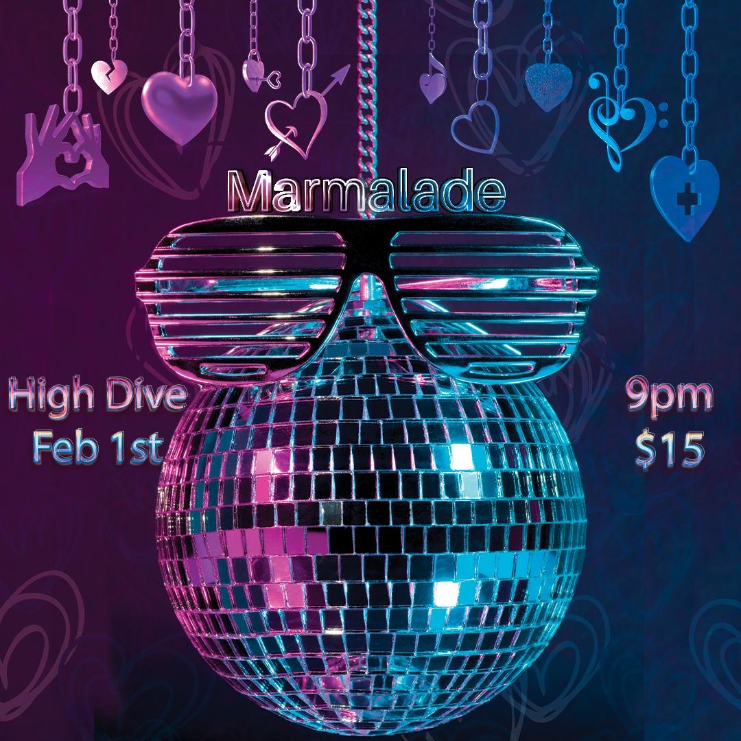 MARMALADE Seattle's legendary Funk ensemble Tickets at High Dive in Seattle by High Dive Tixr