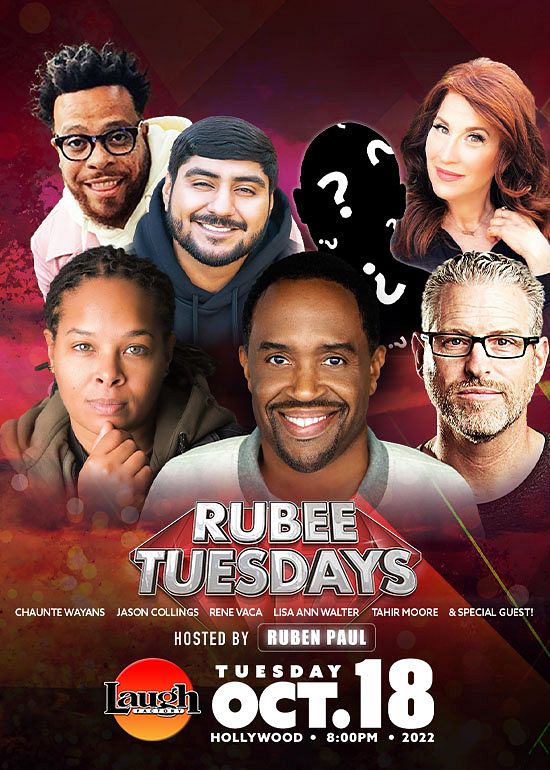 Rubee Tuesdays Tickets at Laugh Factory - Hollywood in Los Angeles by