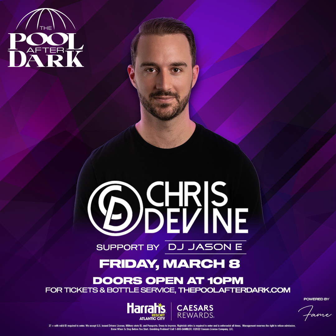 CHRIS DEVINE at The Pool After Dark Friday, March 8, 2024