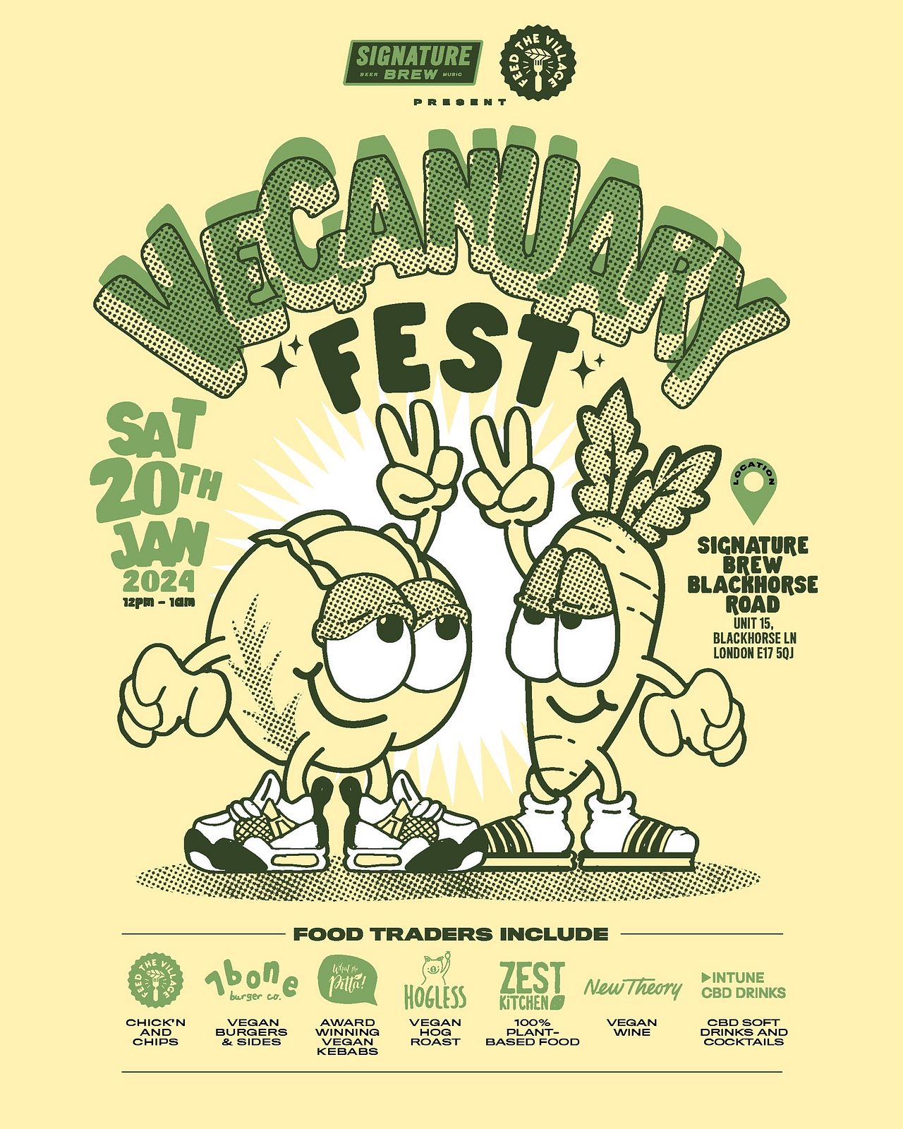 Veganuary Fest Vegan Street Food & Drink Festival Tickets at