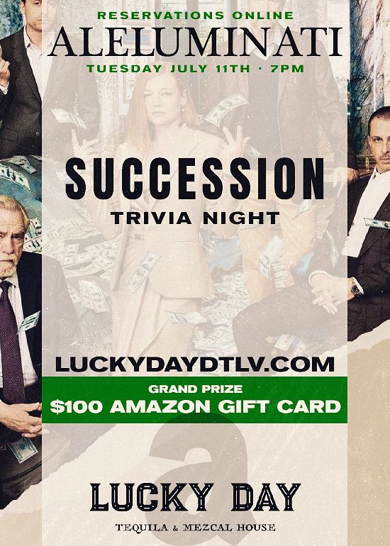 LD Aleluminati SUCCESSION Tickets at Lucky Day Tequila & Mezcal