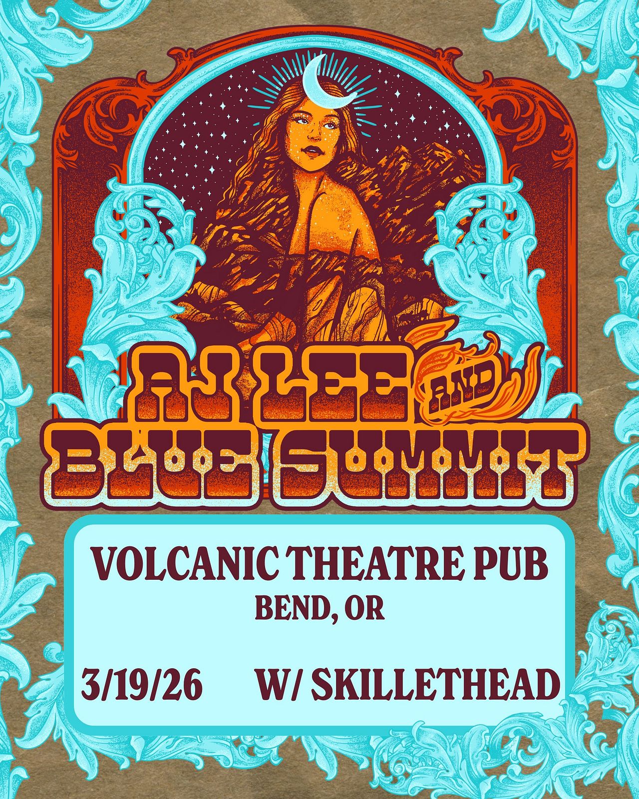 AJ Lee & Blue Summit w/ Skillethead Tickets at Volcanic Theater