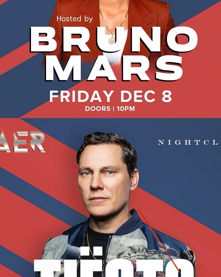 Bruno Mars + Tiësto DAER South FL Tickets at DAER South