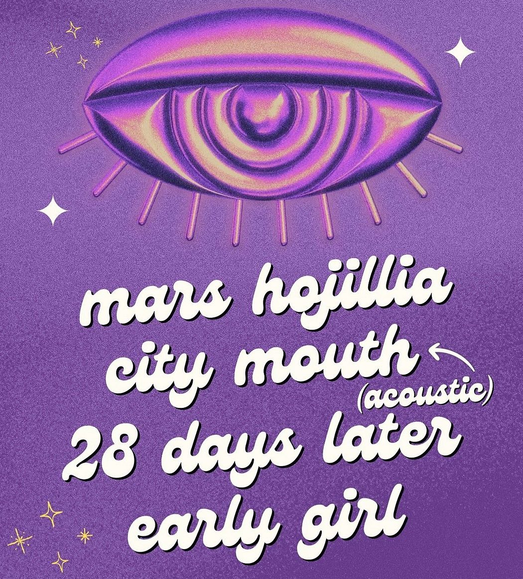 City Mouth, Mars Hojilla, 28 Days Later, Early Girl Tickets at Gabe's ...