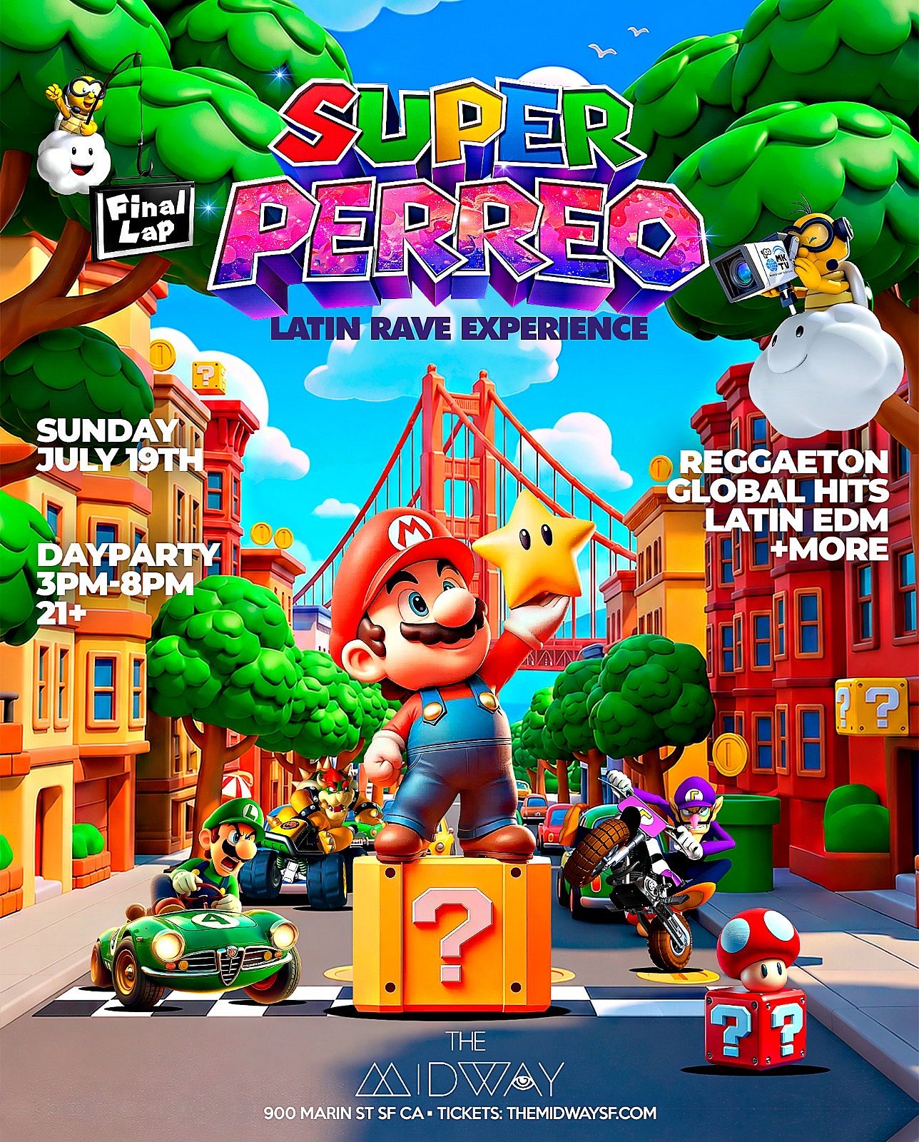 Super Perreo - Latin Rave Experience Tickets at The Midway in San