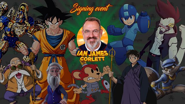 Signing Event with Ian James Corlett! Tickets at Toy Temple Park Place ...