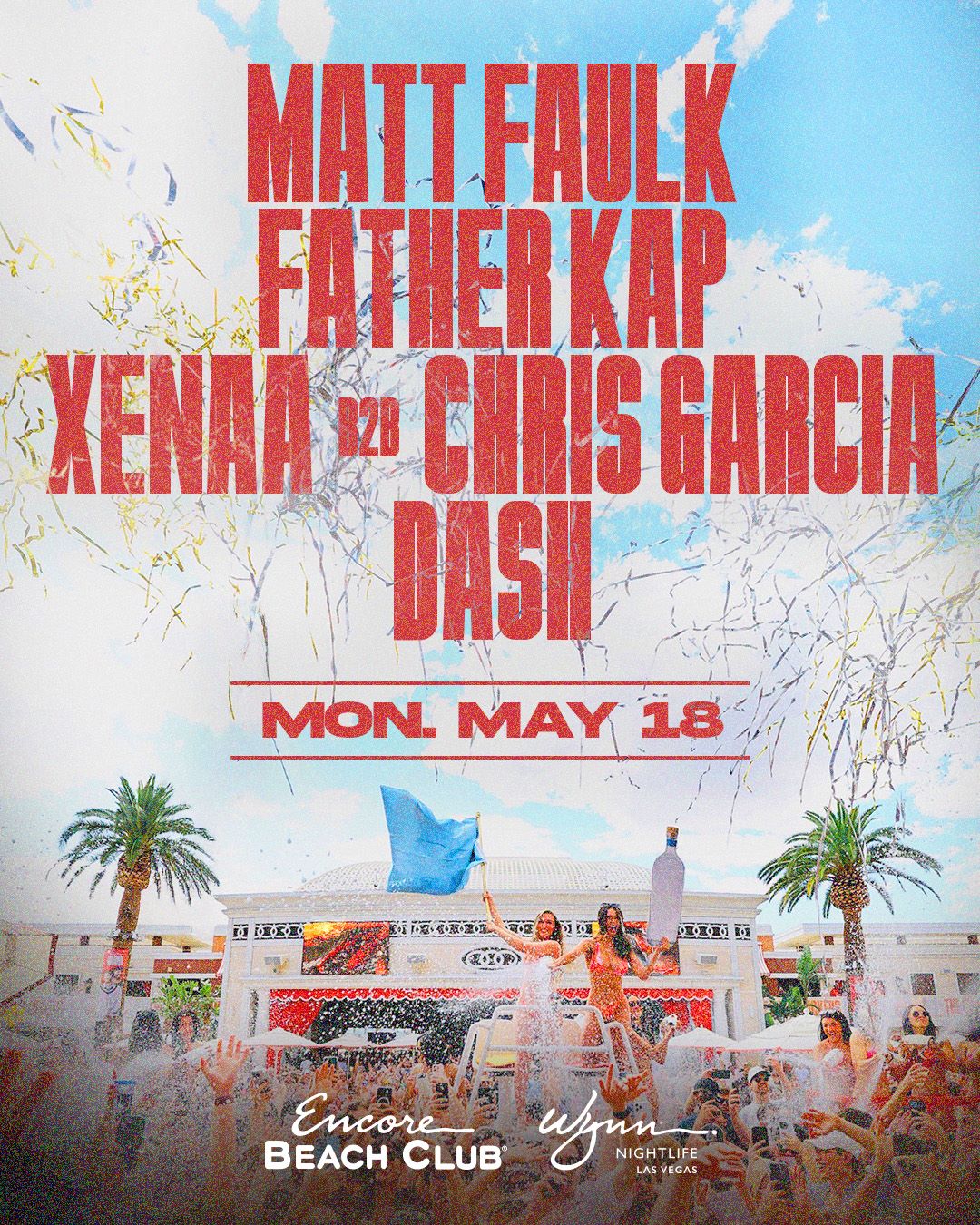 sachin and babi light blue dress Encore Beach Club main image 1