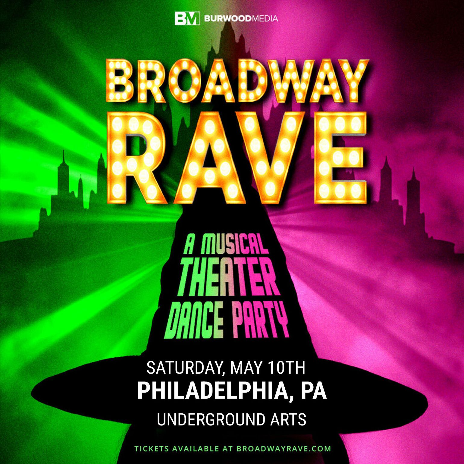Music. Sign Rave Broadway Rave: A Musical Theater Dance Party Tickets at Underground ...