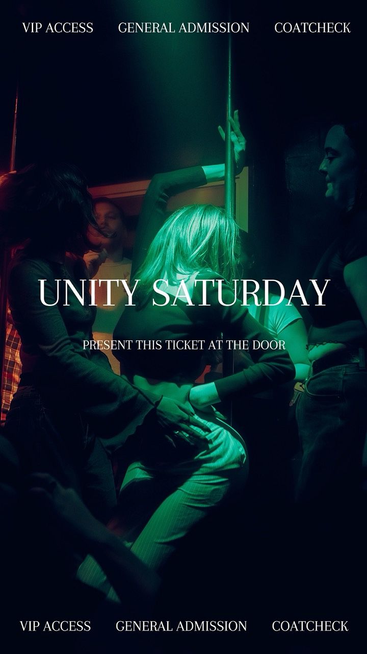 Unity - Saturday tickets by Club Unity