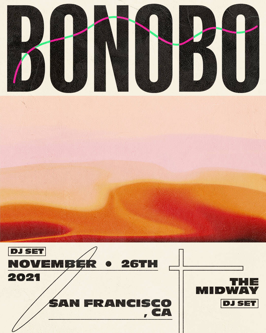 Bonobo DJ Set (Open to Close) Tickets at The Midway in San Francisco