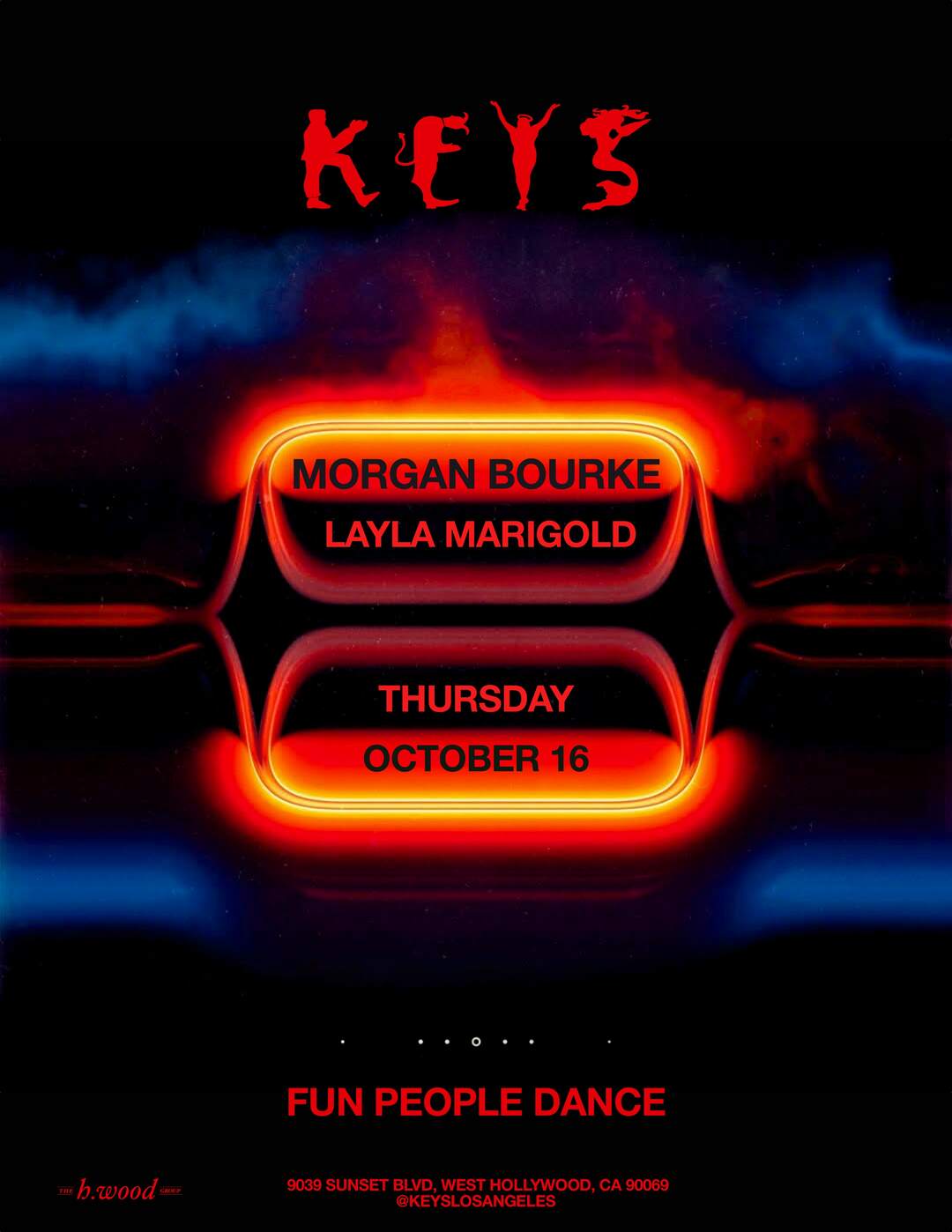 KEYS Los Angeles w/ MORGAN BOURKE & LAYLA MARIGOLD Tickets at Keys in ...