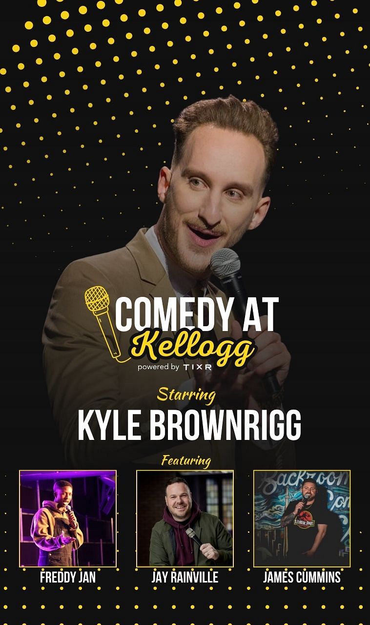 Comedy at Kellogg-Kyle Brownrigg Tickets at Paradigm Spirits Co. in ...