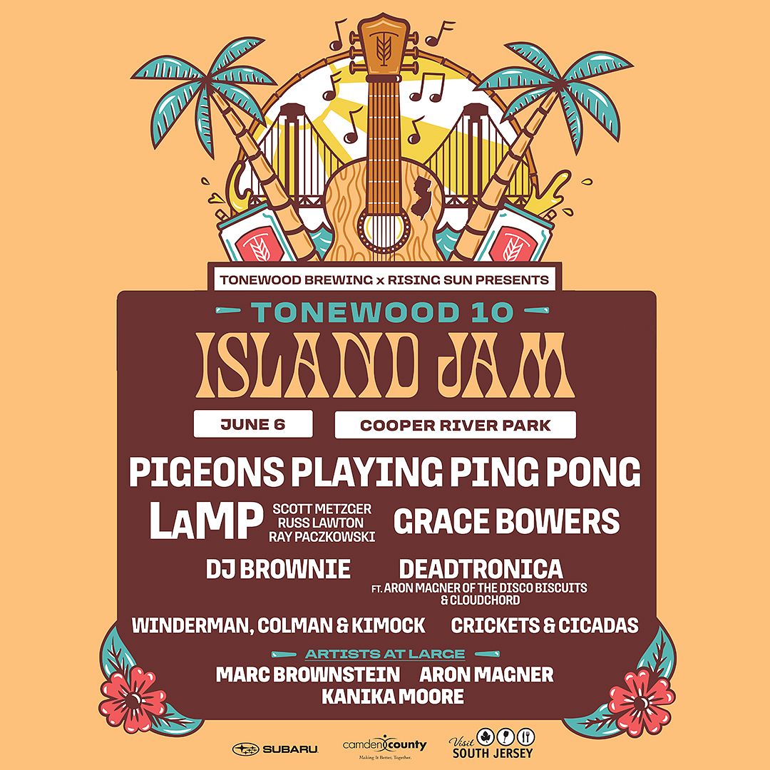 Tonewood 10: Island Jam ft. Pigeons Playing Ping Pong @ Cooper River ...