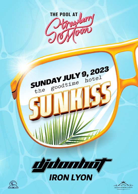 Golden Standard Pool Party Tickets at Strawberry Moon in Miami Beach by