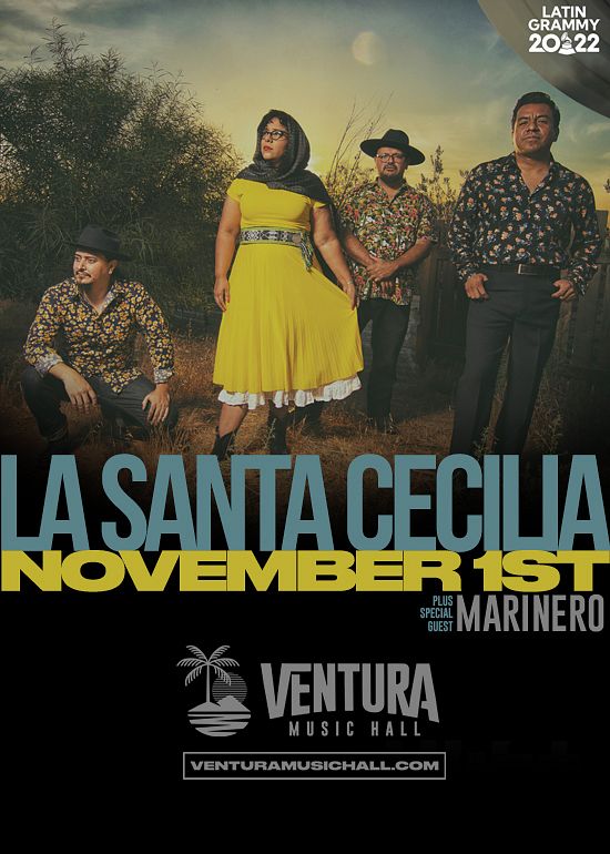 La Santa Cecilia Tickets at Ventura Music Hall in Ventura by Ventura