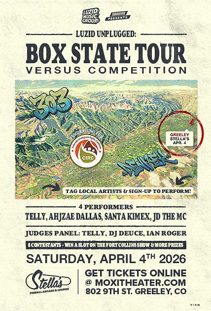 The Box State Tour VERSUS feat. Telly, Santa Kimex, JD the MC