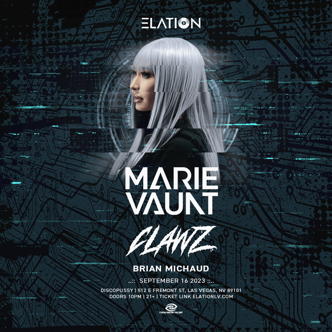 DP: Elation w/ MARIE VAUNT & CLAWZ Tickets at Discopussy in Las Vegas ...