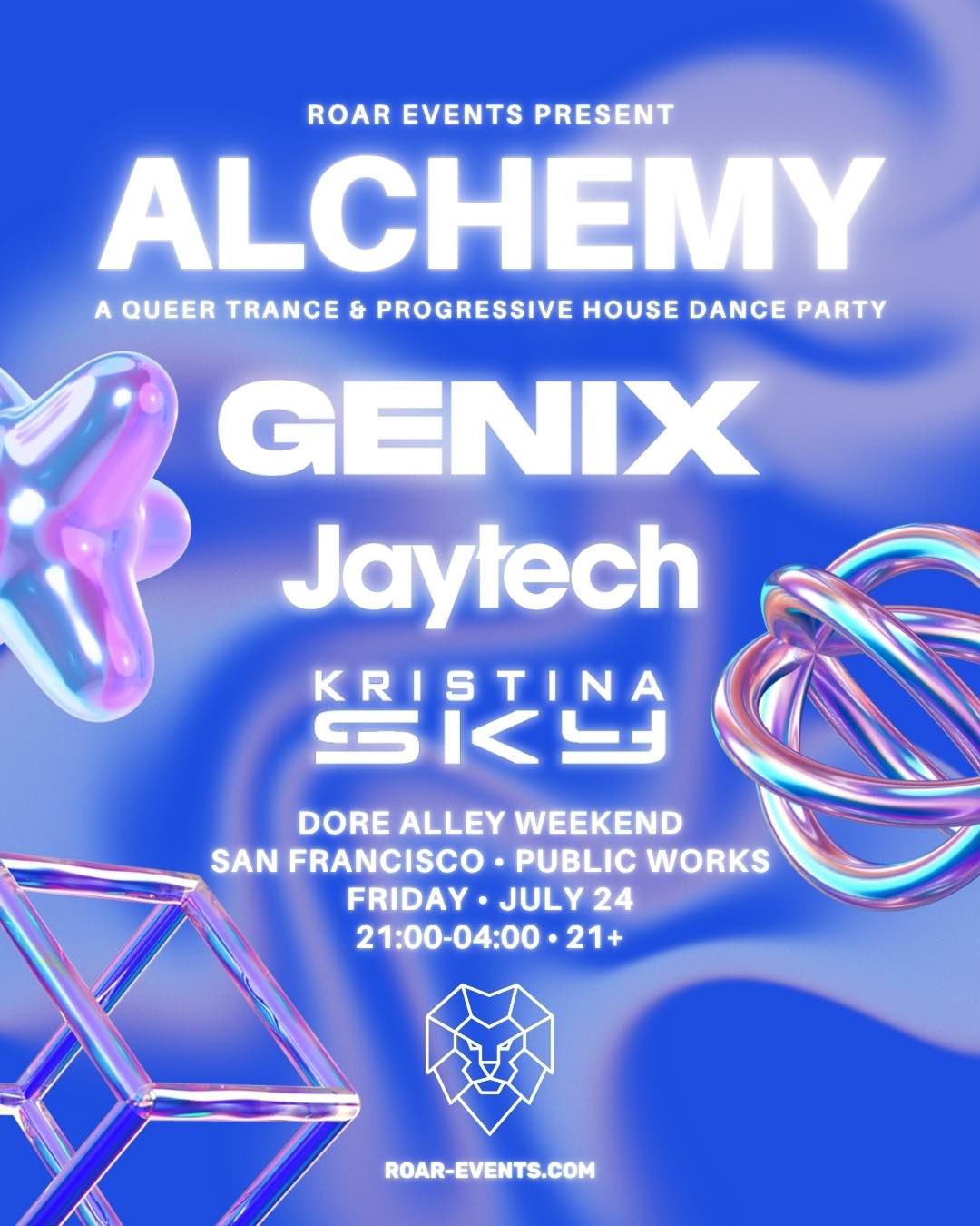 ALCHEMY SF: Dore Alley Tickets at Public Works in San Francisco by