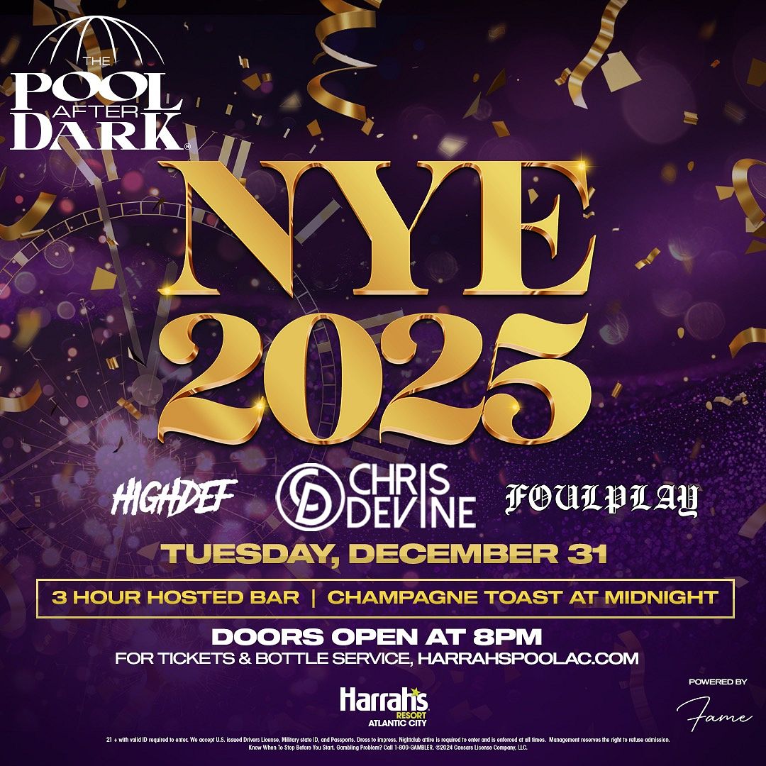 NYE 2025 at The Pool After Dark Tuesday, December 31, 2024