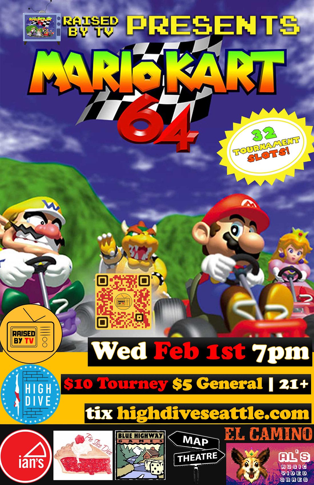 Mario Kart Tournament Flyer by chammy3760 on DeviantArt