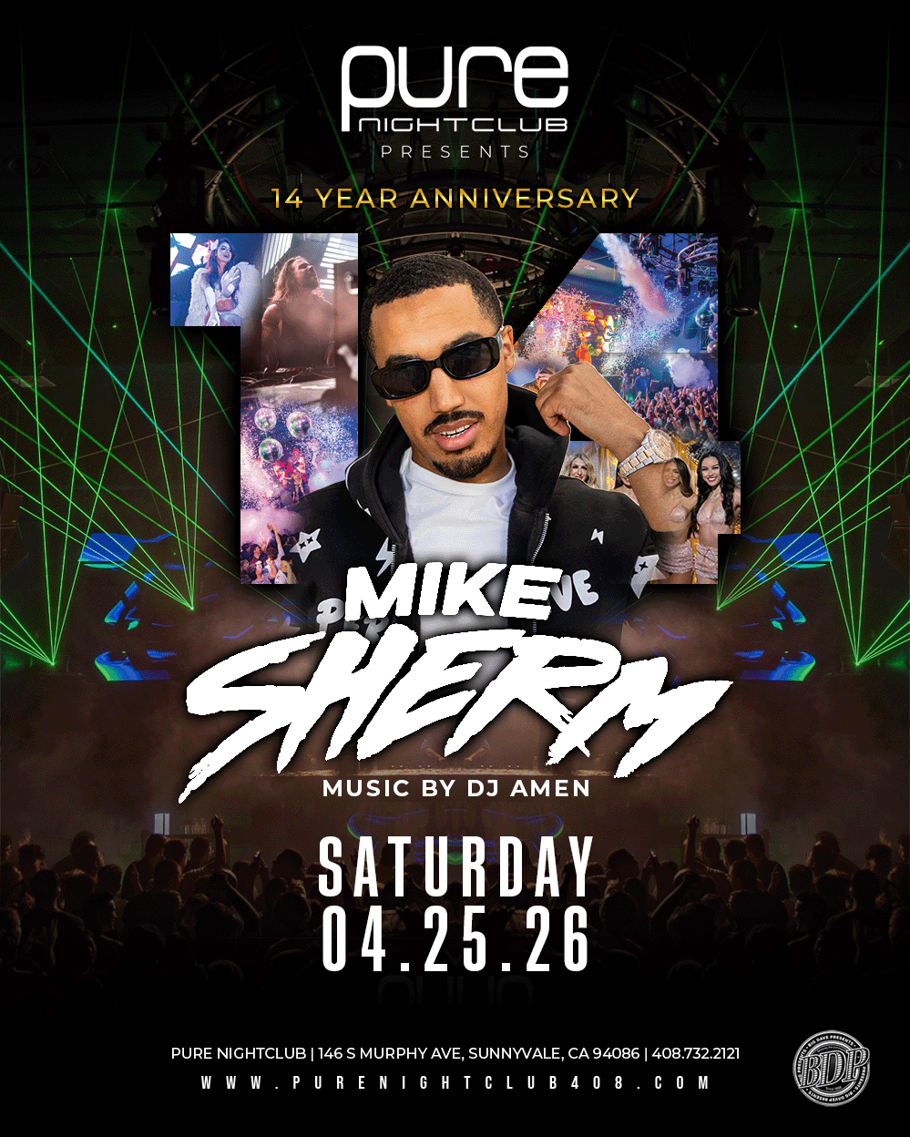 Mike Sherm Tickets at Pure Nightclub in Sunnyvale by Pure Nightclub | Tixr