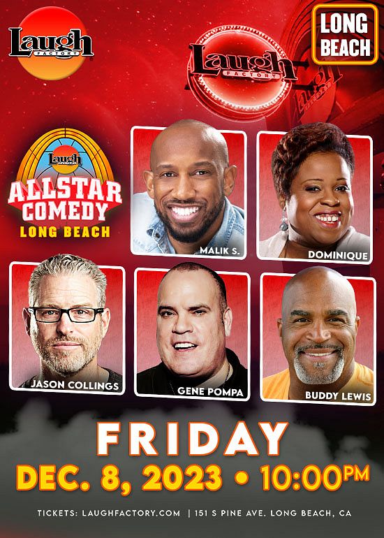 All Star Comedy Tickets At Laugh Factory Long Beach In Long Beach By ...