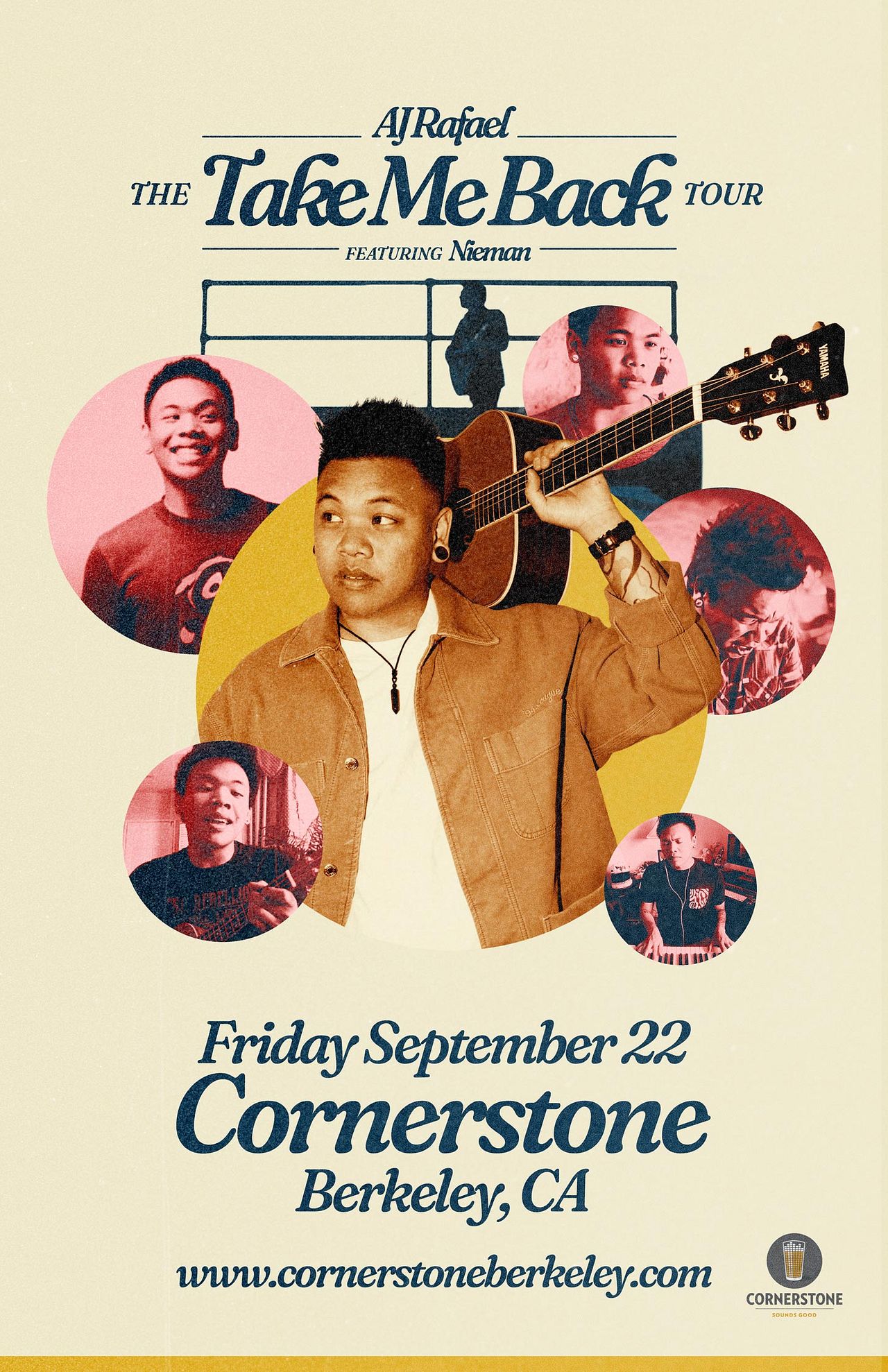 AJ Rafael Tickets at Cornerstone in Berkeley by Cornerstone Berkeley | Tixr