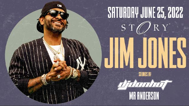 Jim Jones Tickets at Story Nightclub in Miami Beach by STORY | Tixr