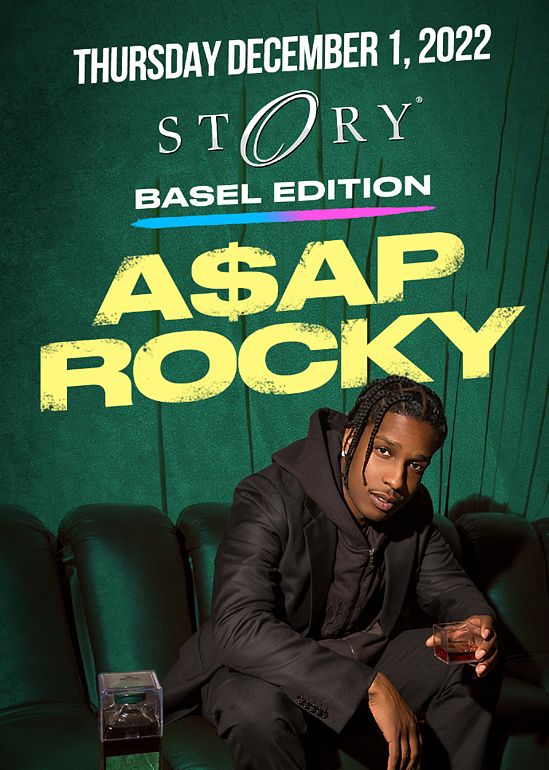 ASAP Rocky Tickets at Story in Miami Beach by STORY Tixr