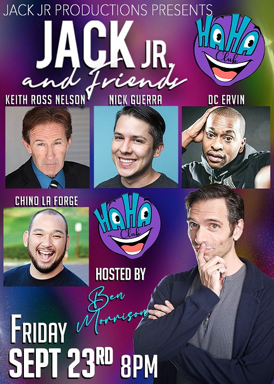 Jack Jr. & Friends Tickets at Ha Ha Comedy Club in Los Angeles by Ha Ha