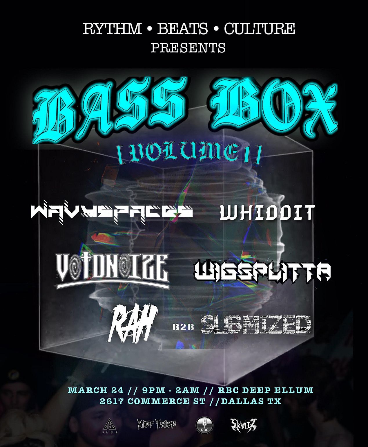 BASS BOX Tickets at RBC Deep Ellum in Dallas by RBC Deep Ellum | Tixr