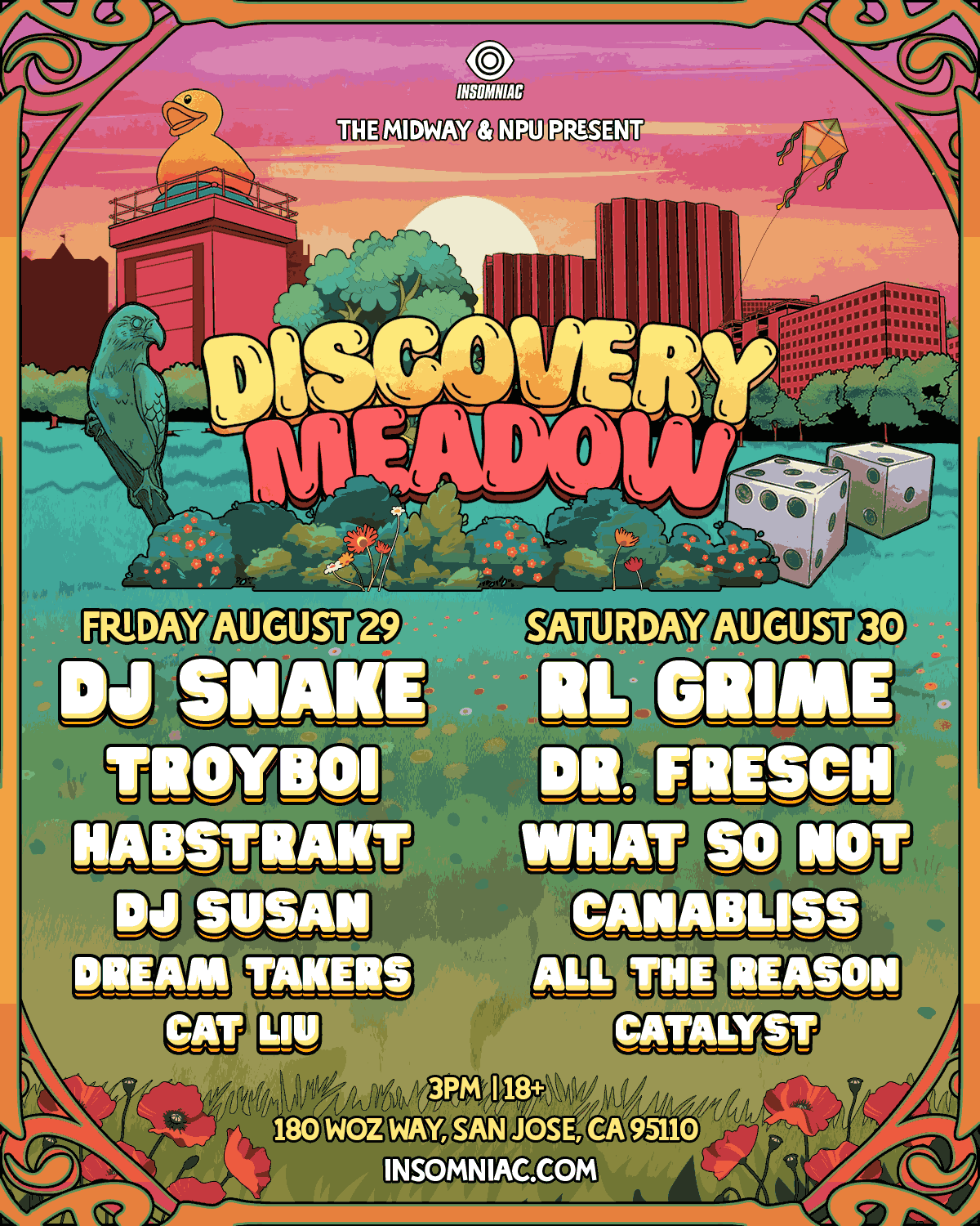 Discovery Meadow w/ DJ Snake, RL Grime, Troyboi, Dr. Fresch+
