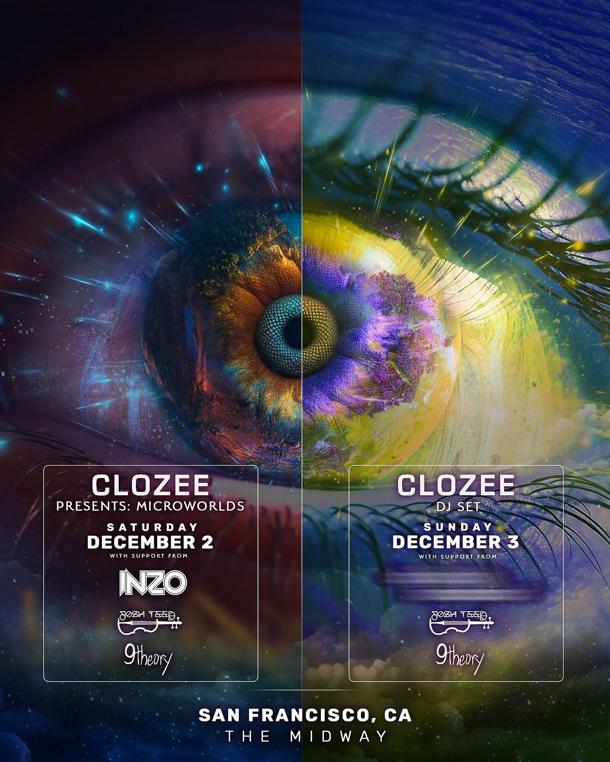 CloZee Microworlds North American Tour Tickets at The Midway in San