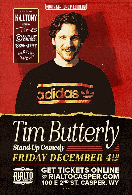 Tim Butterly Stand-Up Comedy event poster