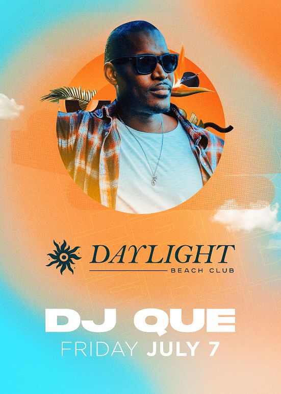 DJ QUE Tickets at DAYLIGHT Beach Club in Las Vegas by Daylight Beach ...