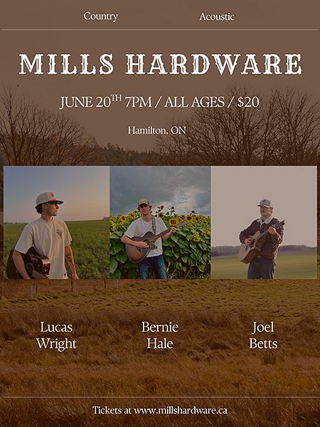 Lucas Wright + Bernie Hale + Joel Betts