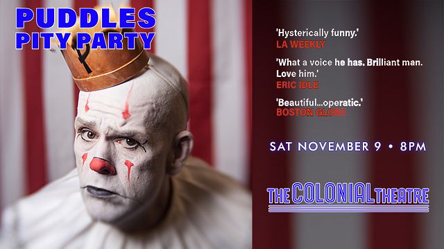 Puddles Pity Party Tickets At The Colonial Theatre In Phoenixville By ...