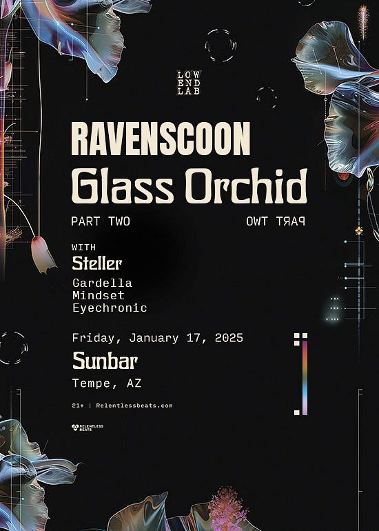 ravenscoon-tickets-at-sunbar-tempe-in-tempe-by-relentless-beats-tixr