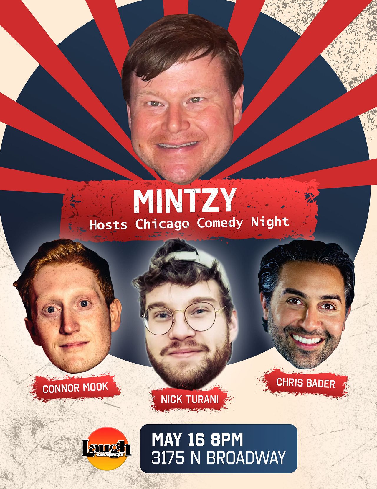 Barstool Mintzy Hosts Chicago Comedy Night Vol. 5 Tickets at Laugh