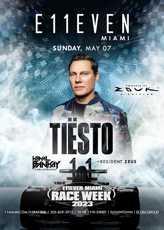 TIËSTO Tickets at E11EVEN Miami in Miami by 11 Miami Tixr