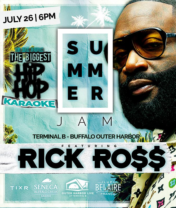 Rick Ross Summer Jam Tickets at Outer Harbor Live at Terminal B in