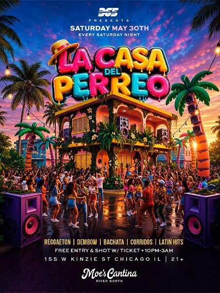 LA CASA DEL PERREO SATURDAYS (21+) flyer