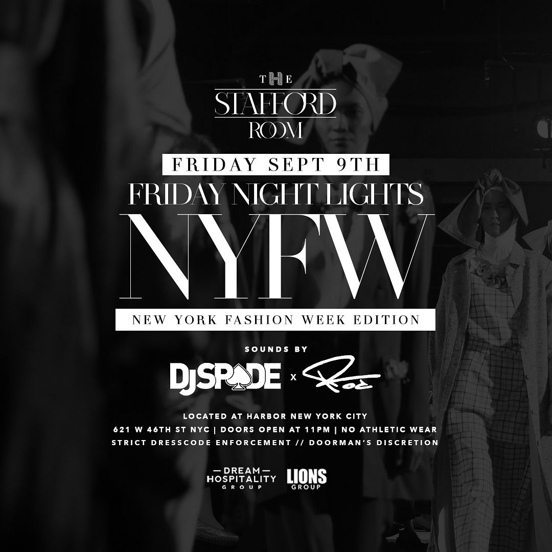 FRIDAYS THE STAFFORD ROOM Tickets at The Stafford Room in New York by