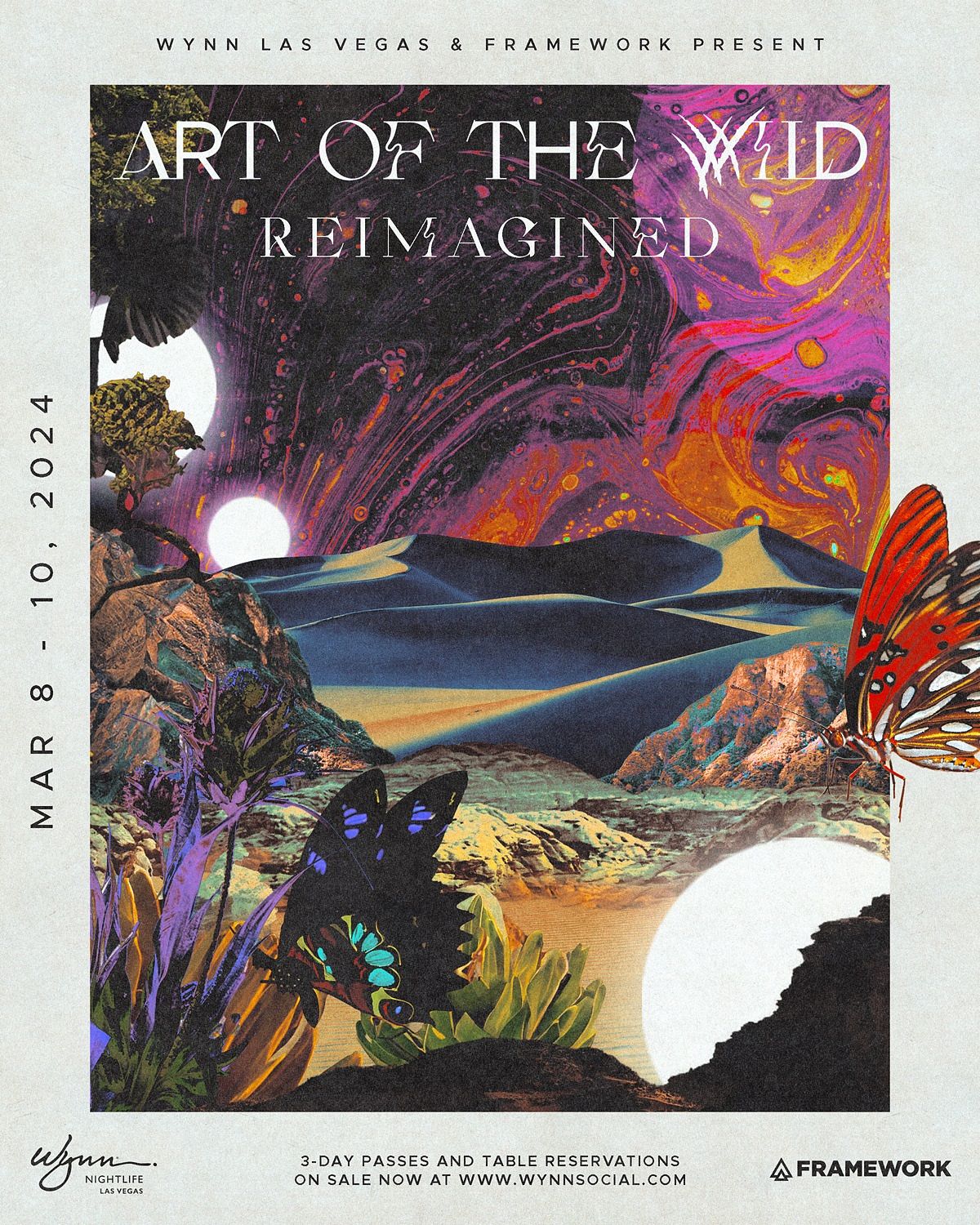 ART OF THE WILD 3 Day Pass Tickets at XS in Las Vegas by XS