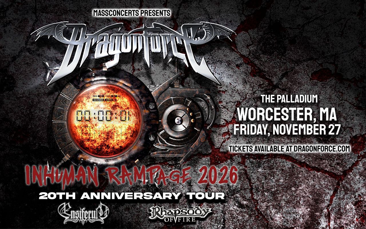 Dragon Inhuman Rampage DragonForce: Inhuman Rampage 20th Anniversary Tickets at The Palladium ...
