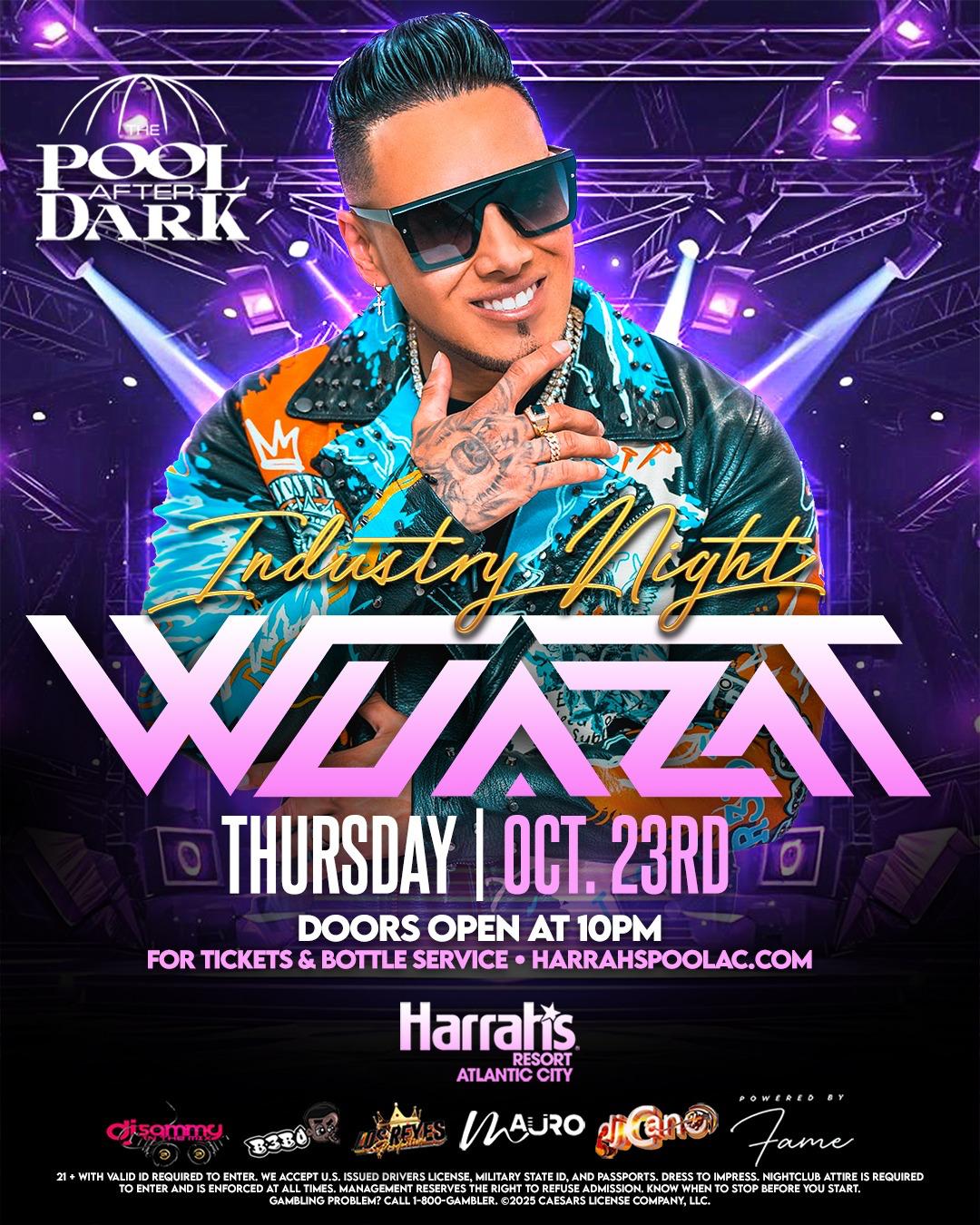 Industry Latin Night featuring WUAZAT at The Pool After Dark Thursday, October 23, 2025