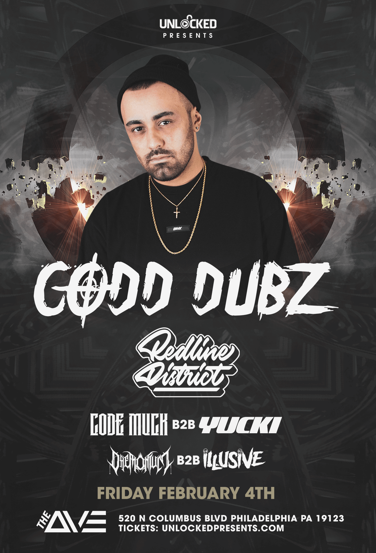 Codd Dubz Tickets At The Ave Live In Philadelphia By Unlocked Presents ...